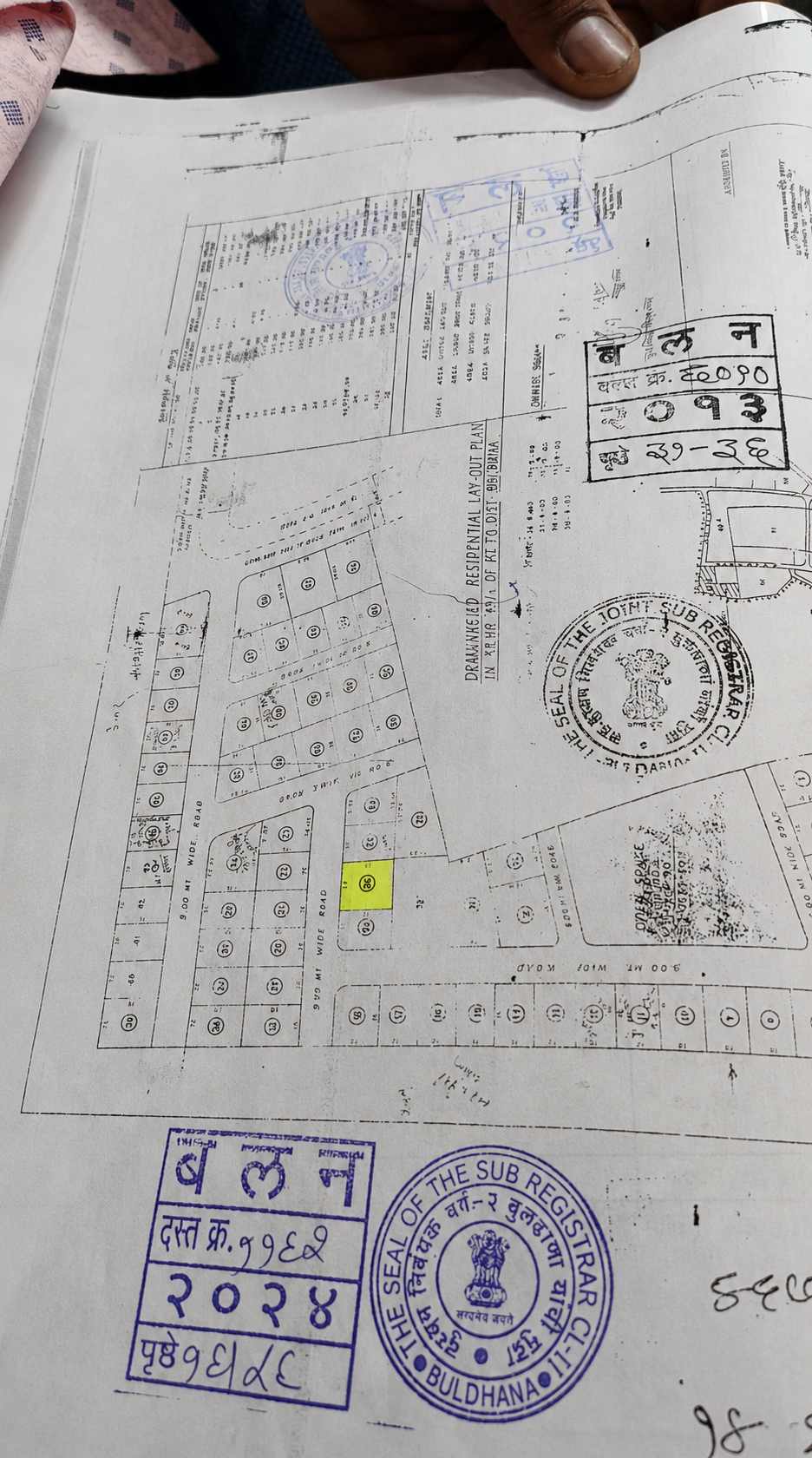 39.37x49.21 sq.ft. NA Plot