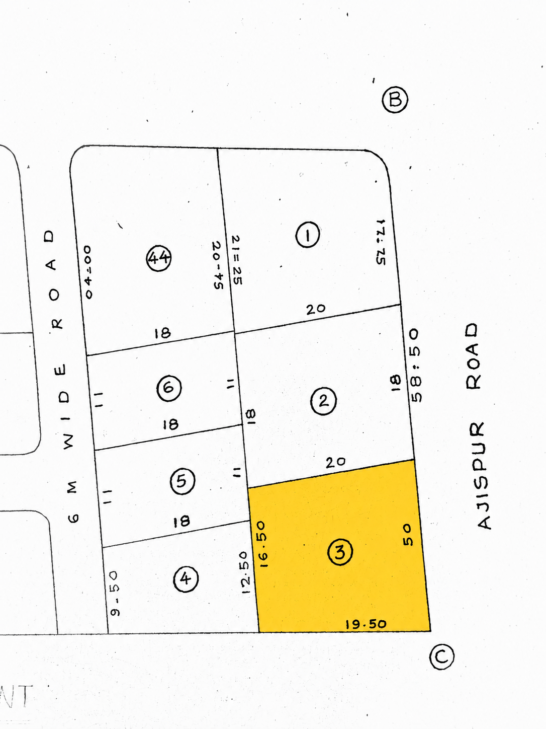 Ajispur Raod Touch Plot No. 3